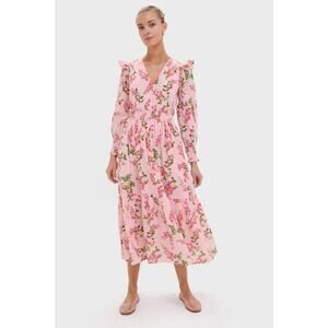 BANJANAN Wisteria Cabaret Pearl Dress S - NWT